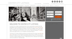Desktop Screenshot of centercitylistings.com